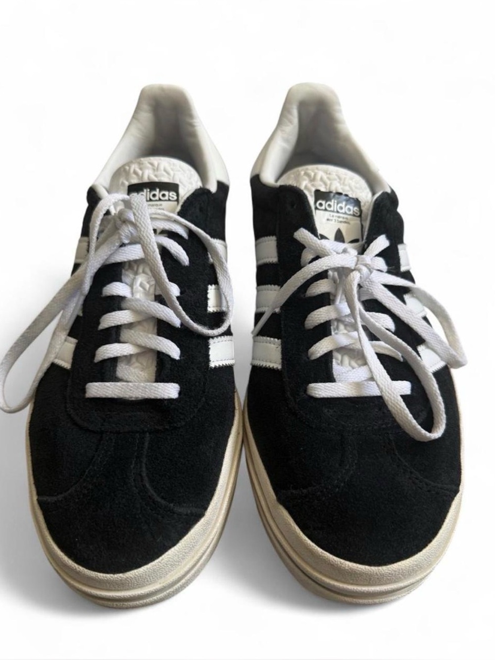 Adidas Gazelle Bold Core Black/Cloud White Sneakers